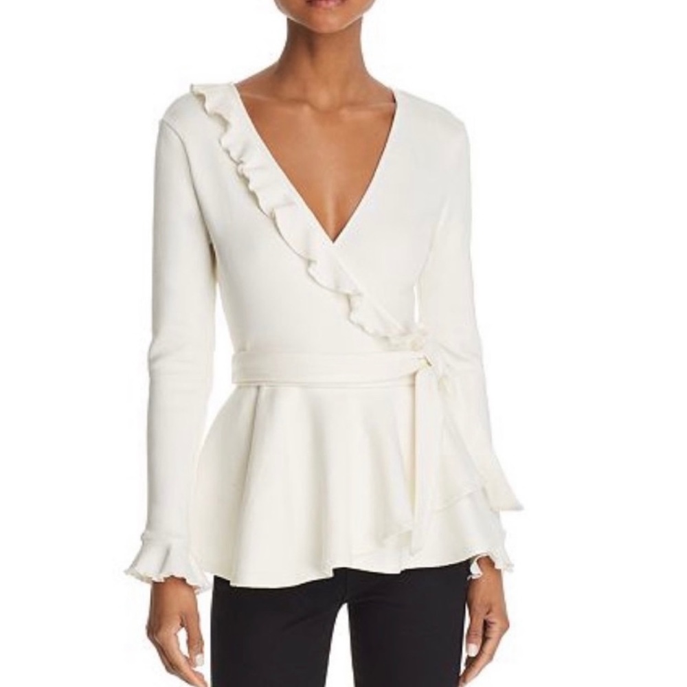 C/MEO Collective | A Little More Ruffled Wrap Top